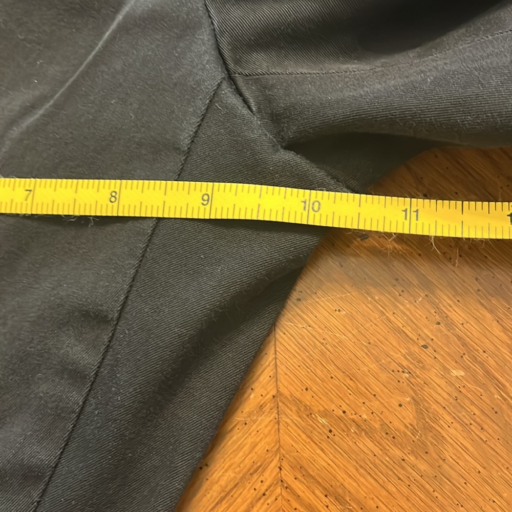 GUCCI Vintage Y2K Straight Leg Ankle Pants Black Sz 38 Italy 24” inseam - Picture 11 of 15